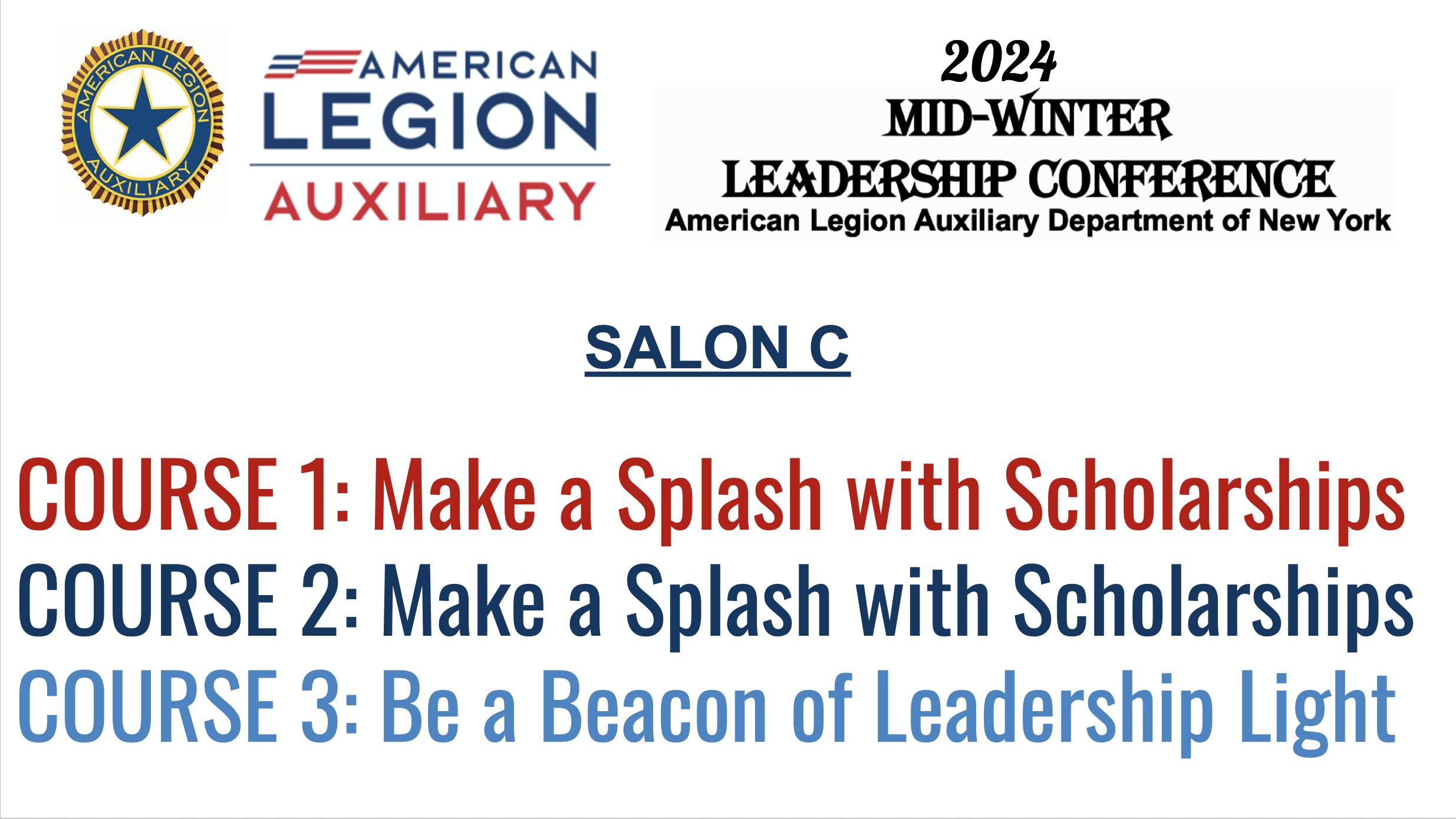 2025 MIDWINTER CONFERENCE American Legion Auxiliary